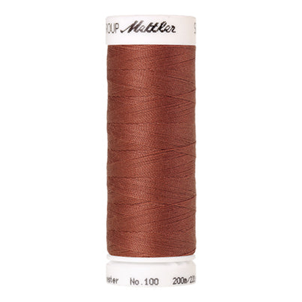 Mettler Seralon sewing thread spool in Ayers Rock (1055) - 62/2 200m