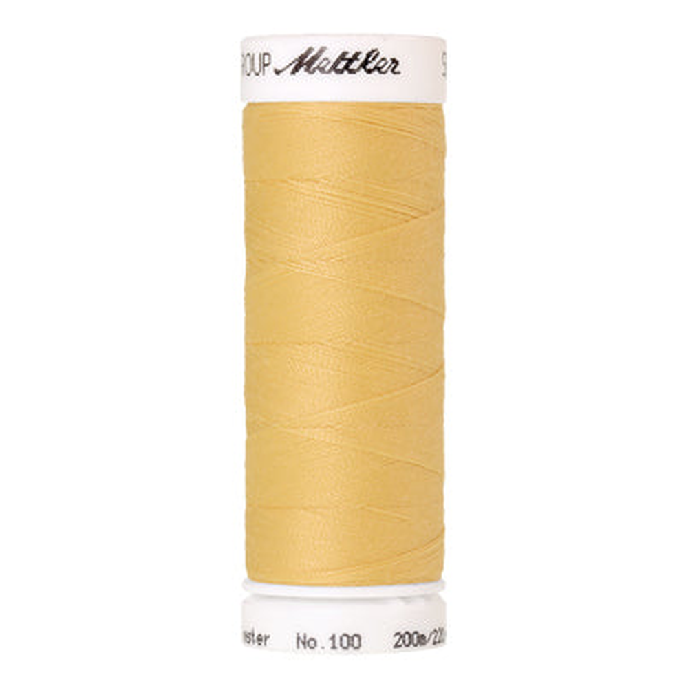 Mettler Seralon sewing thread spool in Banana Peel (1454) - 62/2 200m
