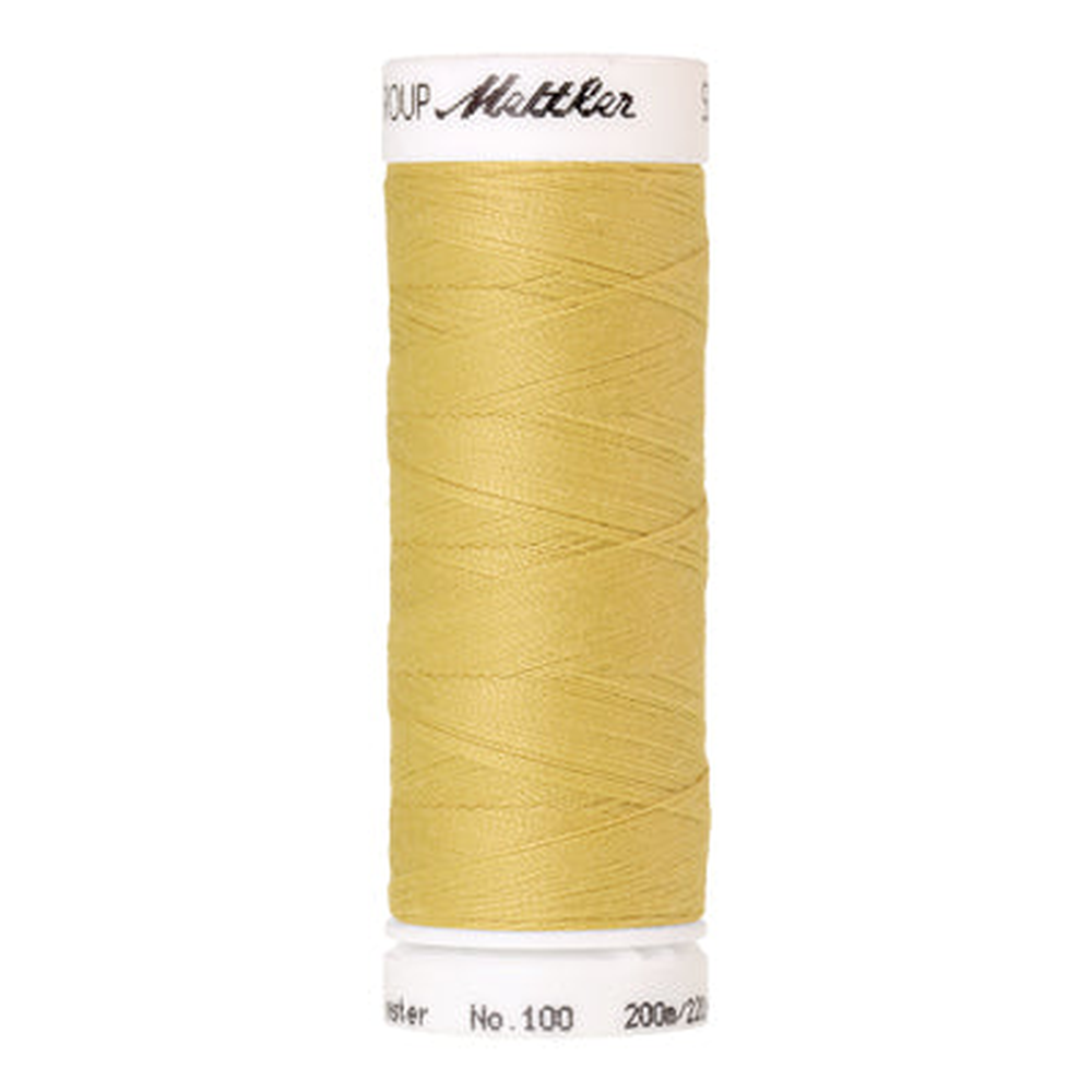 Mettler Seralon sewing thread spool in Barewood (0114) - 62/2 200m