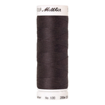 Mettler Seralon sewing thread spool in Black Chrome (0479) - 62/2 200m