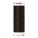 Mettler Seralon sewing thread spool in Black Peppercorn (1382) - 62/2 200m
