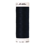 Mettler Seralon sewing thread spool in Blue Black (0810) - 62/2 200m