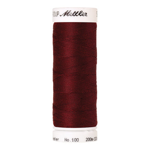 Mettler Seralon sewing thread spool in blue elderberry (1348) - 62/2 200m