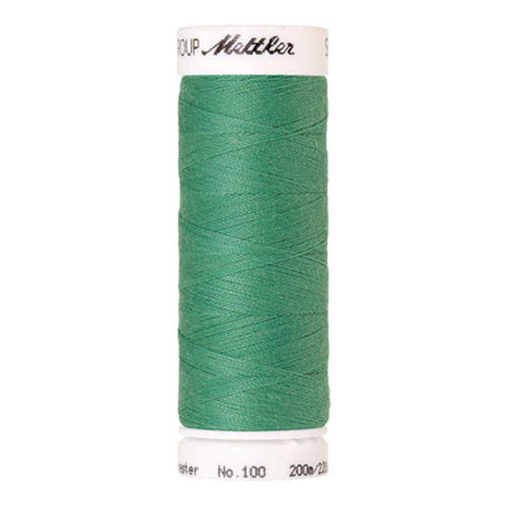 Mettler Seralon sewing thread spool in Bottle Green (0907) - 62/2 200m