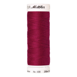 Mettler Seralon sewing thread spool in Bright Ruby (1422) - 62/2 200m