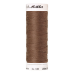 Mettler Seralon sewing thread spool in Brown Mushroom (0387) - 62/2 200m
