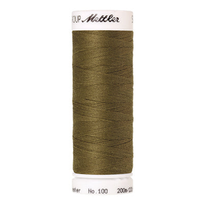 Mettler Seralon sewing thread spool in Caper Island (0666) - 62/2 200m