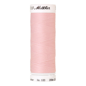 Mettler Seralon sewing thread spool in Carnation (3518) - 62/2 200m