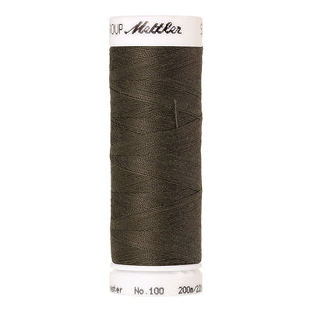 Mettler Seralon sewing thread spool in Chaff (1162) - 62/2 200m