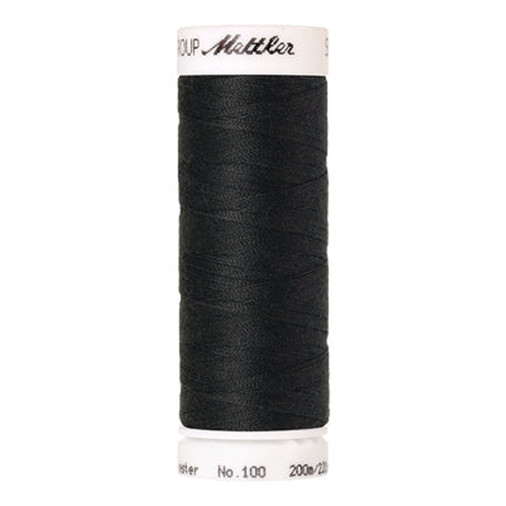 Mettler Seralon 62/2 200m 100% Polyester Charcoal 1282