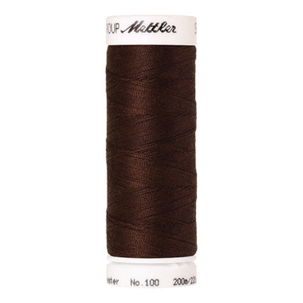 Mettler Seralon sewing thread spool in Cinnamon (0175) - 62/2 200m