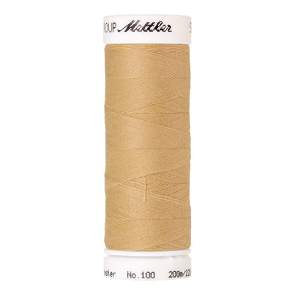 Mettler Seralon silk thread spool in Cornsilk (0780) - 62/2 200m