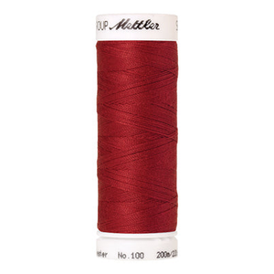 Mettler Seralon sewing thread spool in Country Red (0504) - 62/2 200m