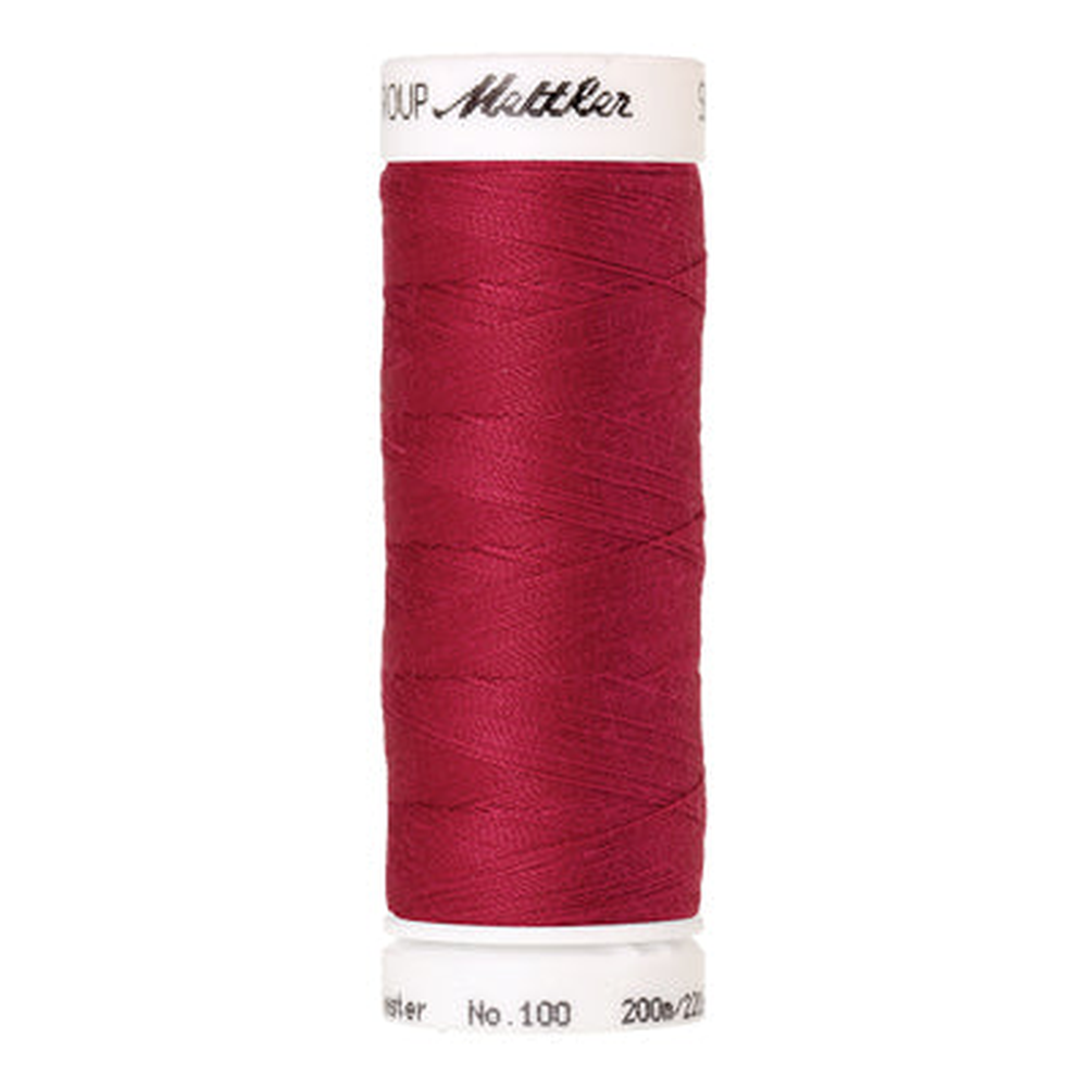 Mettler Seralon sewing thread spool in Currant (1392) - 62/2 200m