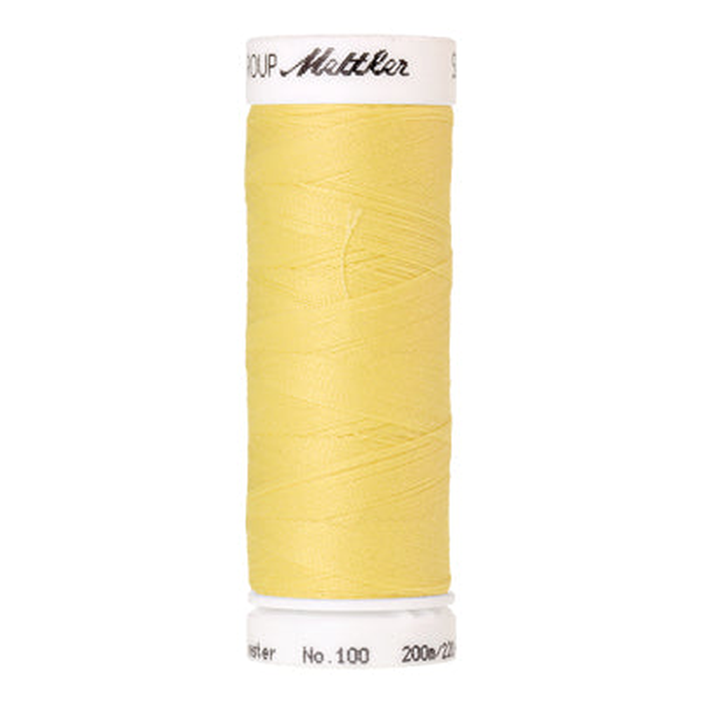 Mettler Seralon sewing thread spool in Daffodil (0141) - 62/2 200m