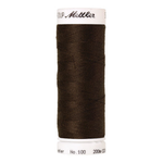 Mettler Seralon sewing thread spool in Dark Amber (1048) - 62/2 200m