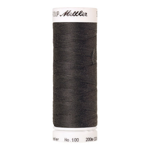 Mettler Seralon sewing thread spool in Dark Charcoal (0416) - 62/2 200m