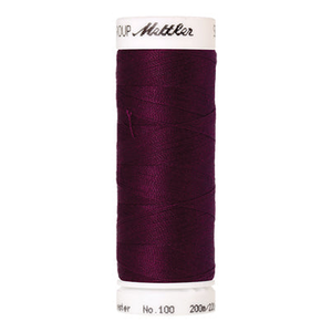 Mettler Seralon sewing thread spool in Dark Current (1067) - 62/2 200m
