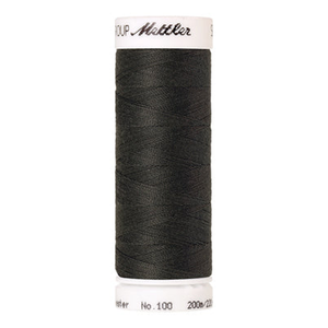 Mettler Seralon sewing thread spool in Dark Rain Cloud (1361) - 62/2 200m