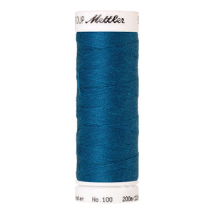 Mettler Seralon sewing thread spool in Dark Teal (0692) - 62/2 200m
