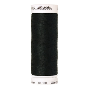 Mettler Seralon sewing thread spool in Deep Bottle Green (0425) - 62/2 200m