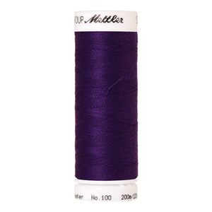 Mettler Seralon sewing thread spool in Deep Purple (0046) - 62/2 200m