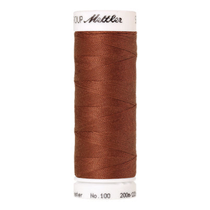 Mettler Seralon sewing thread spool in Dirty Penny (1347) - 62/2 200m