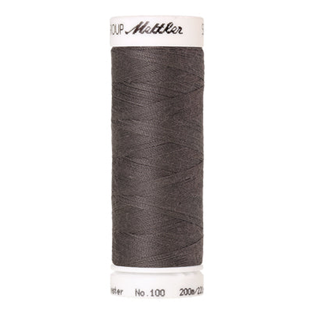 Mettler Seralon sewing thread spool in Dolphin (0323) - 62/2 200m