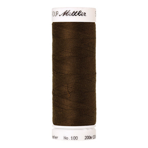 Mettler Seralon sewing thread spool in Dried Seaweed (0182) - 62/2 200m