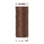 Mettler Seralon sewing thread spool in Espresso (1380) - 62/2 200m