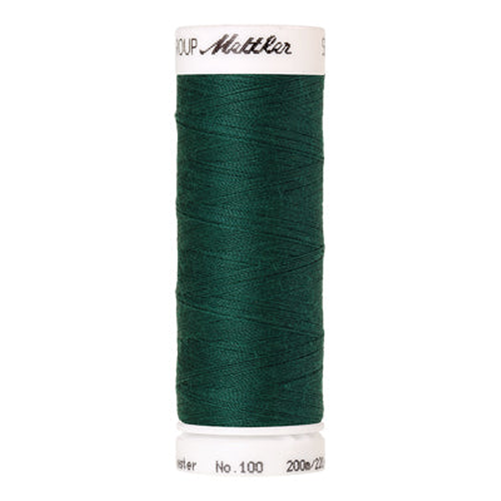 Mettler Seralon sewing thread spool in Evergreen (0240) - 62/2 200m