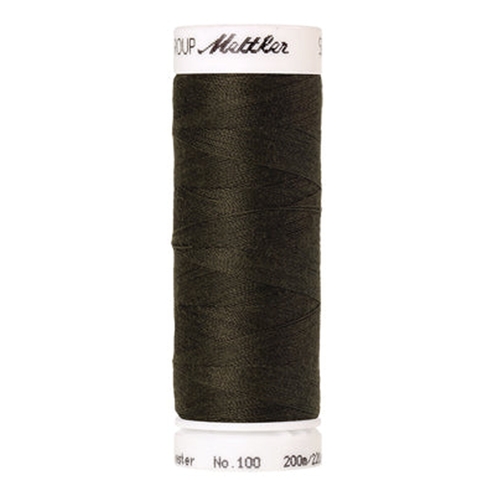 Mettler Seralon sewing thread spool in Fir Forest (0663) - 62/2 200m