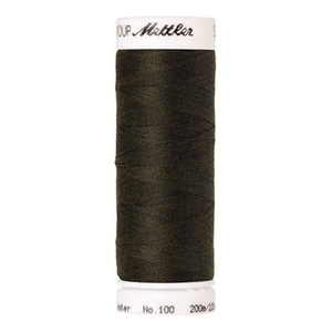 Mettler Seralon sewing thread spool in Fir Forest (0663) - 62/2 200m