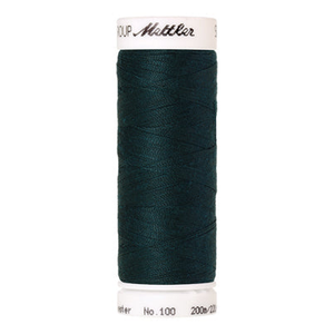 Mettler Seralon sewing thread spool in Forest Green (1094) - 62/2 200m