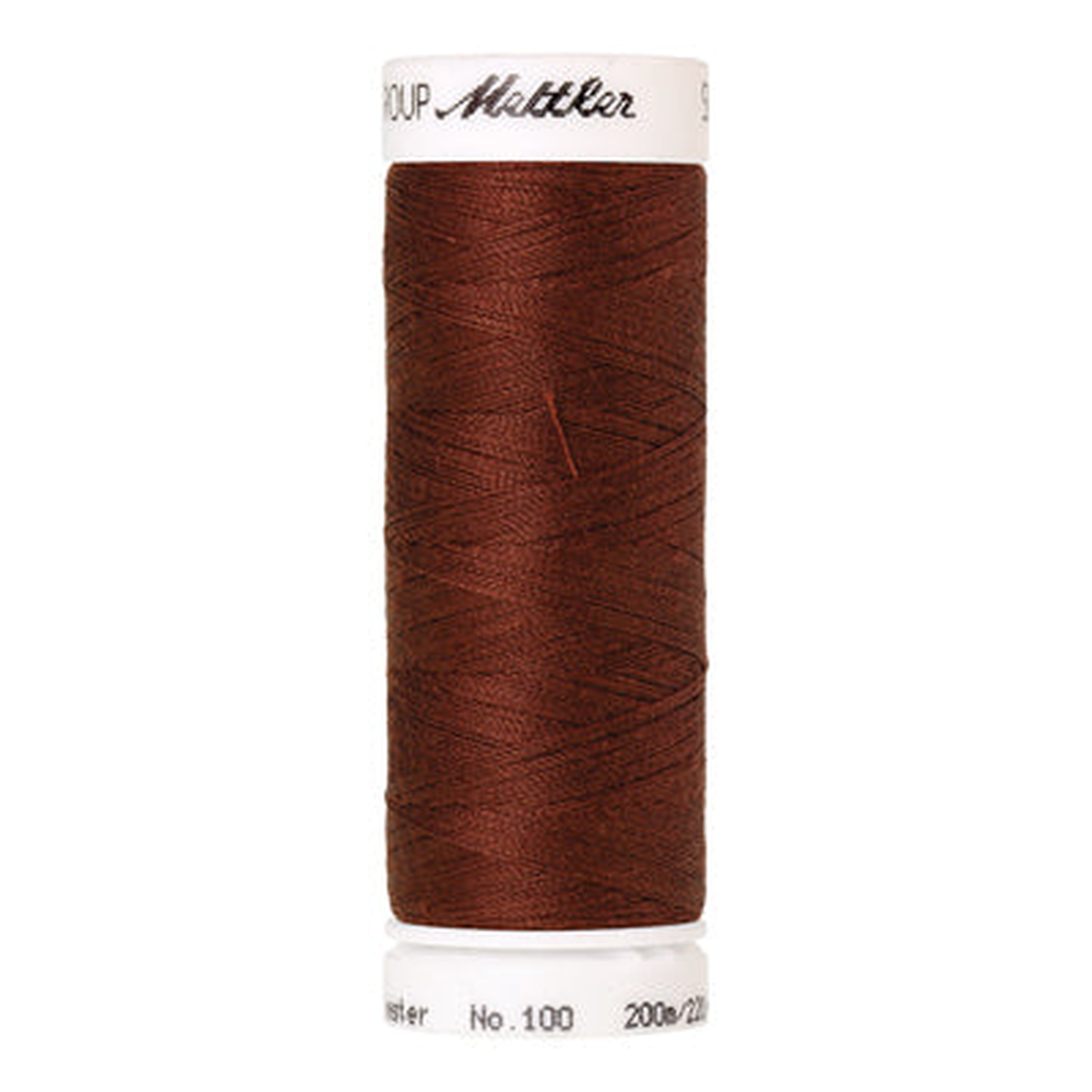 Mettler Seralon sewing thread spool in Foxy Red (0634) - 62/2 200m