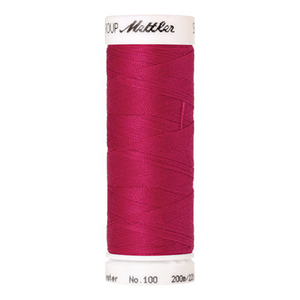 Mettler Seralon sewing thread spool in Fuschia (1421) - 62/2 200m
