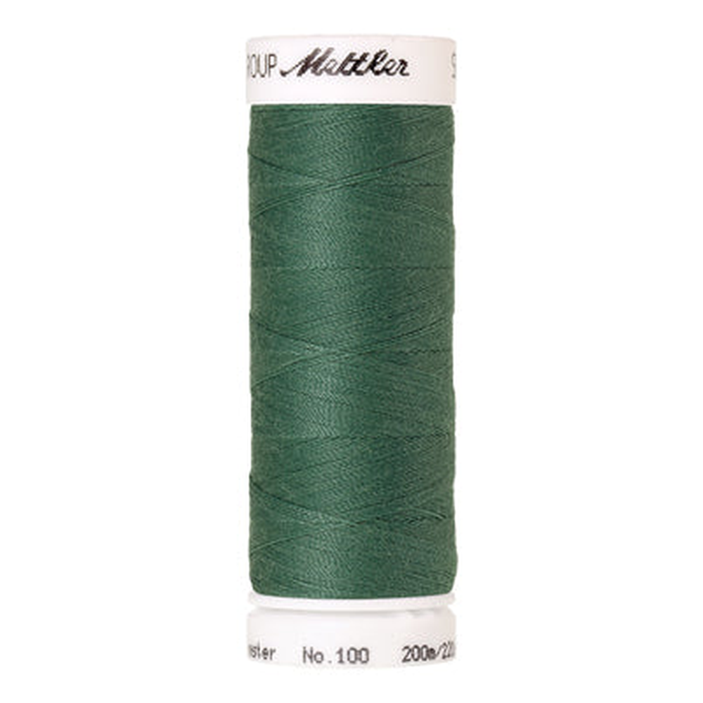 Mettler Seralon sewing thread spool in Garden Moss (1030) - 62/2 200m