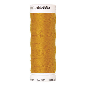 Mettler Seralon sewing thread spool in Gold (0118) - 62/2 200m