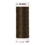 Mettler Seralon sewing thread spool in Golden Brown (0667) - 62/2 200m
