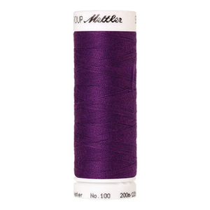 Mettler Seralon sewing thread spool in Grape (0056) - 62/2 200m