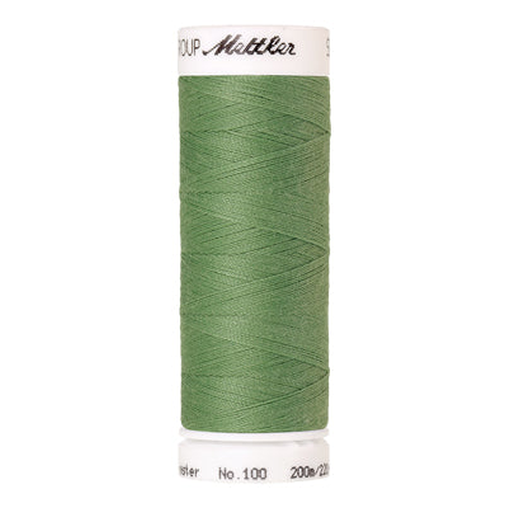 Mettler Seralon sewing thread spool in Green Asparagus (0236) - 62/2 200m