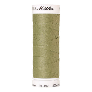 Mettler Seralon sewing thread spool in Green Grape (1212) - 62/2 200m