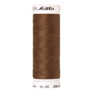 Mettler Seralon sewing thread spool in Hazelnut (0281) - 62/2 200m