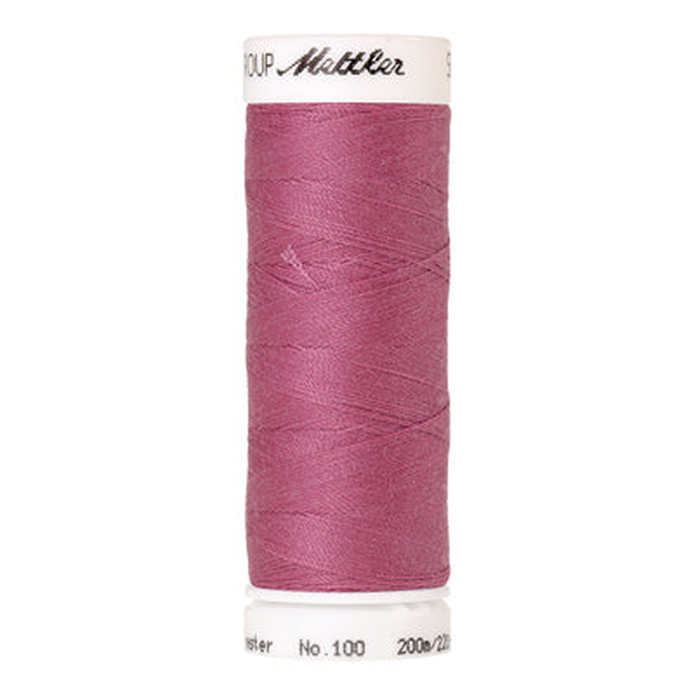 Mettler Seralon sewing thread spool in Heather Pink (1060) - 62/2 200m