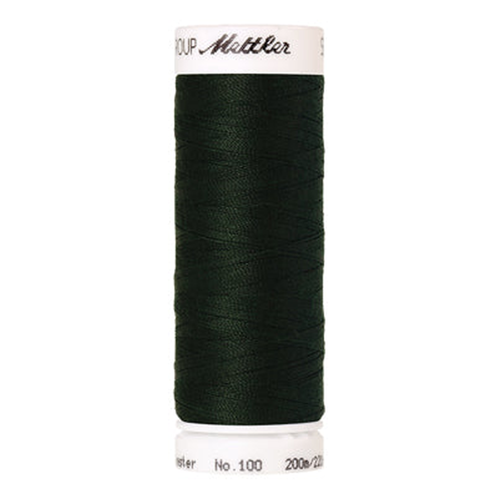 Mettler Seralon sewing thread spool in Herb Green (2540) - 62/2 200m
