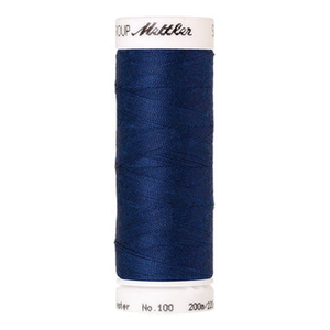 Mettler Seralon sewing thread spool in Imperial Blue (1304) - 62/2 200m
