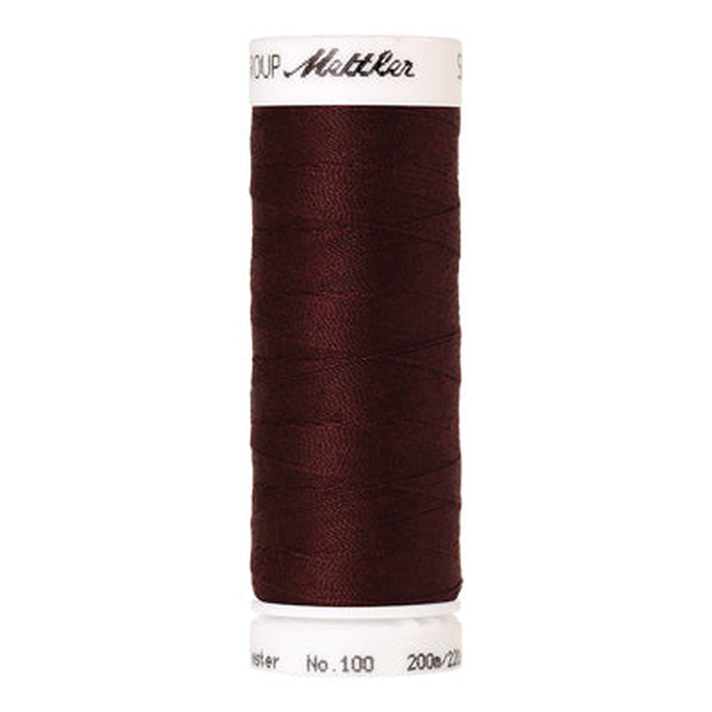 Mettler Seralon 62/2 200m 100% Polyester Kidney Bean 0166