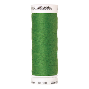Mettler Seralon sewing thread spool in Light Kelly (1099) - 62/2 200m