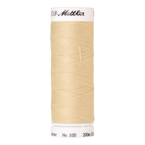 Mettler Seralon sewing thread spool in Lime Blossom (1384) - 62/2 200m