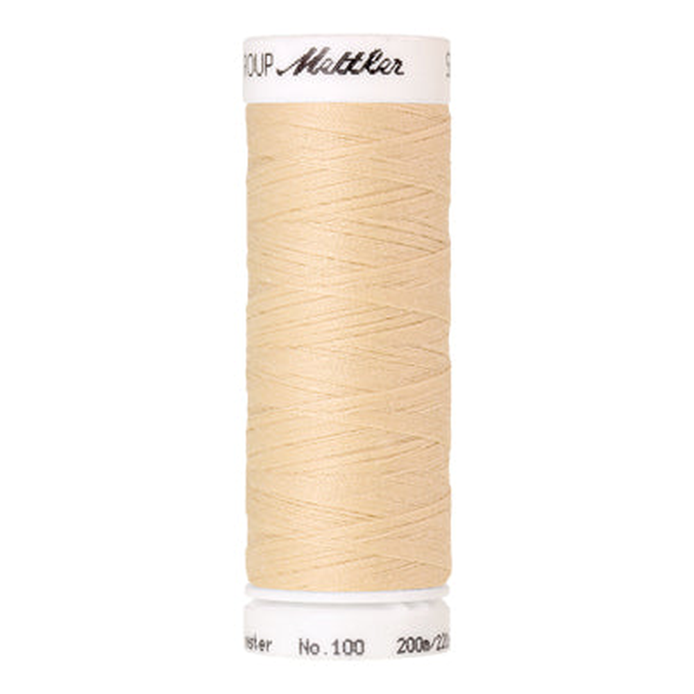 Mettler Seralon sewing thread spool in Linen (1161) - 62/2 200m